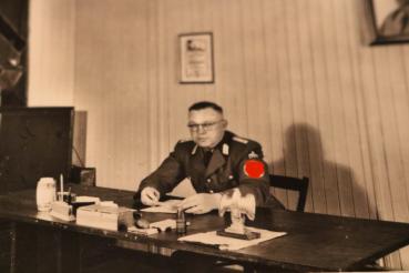 Preview: Foto Amtsstube - Reichsarbeitsdienstlager Karthaus über Dülmen Abteilung 6/164